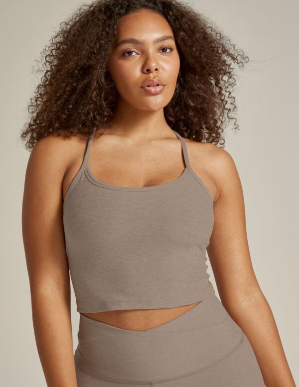 Slim Racerback Cropped Tank - Image 82