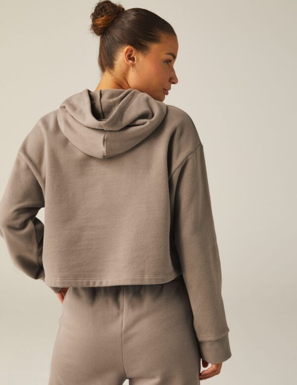 LuxeFleece Cropped Hoodie - Image 10